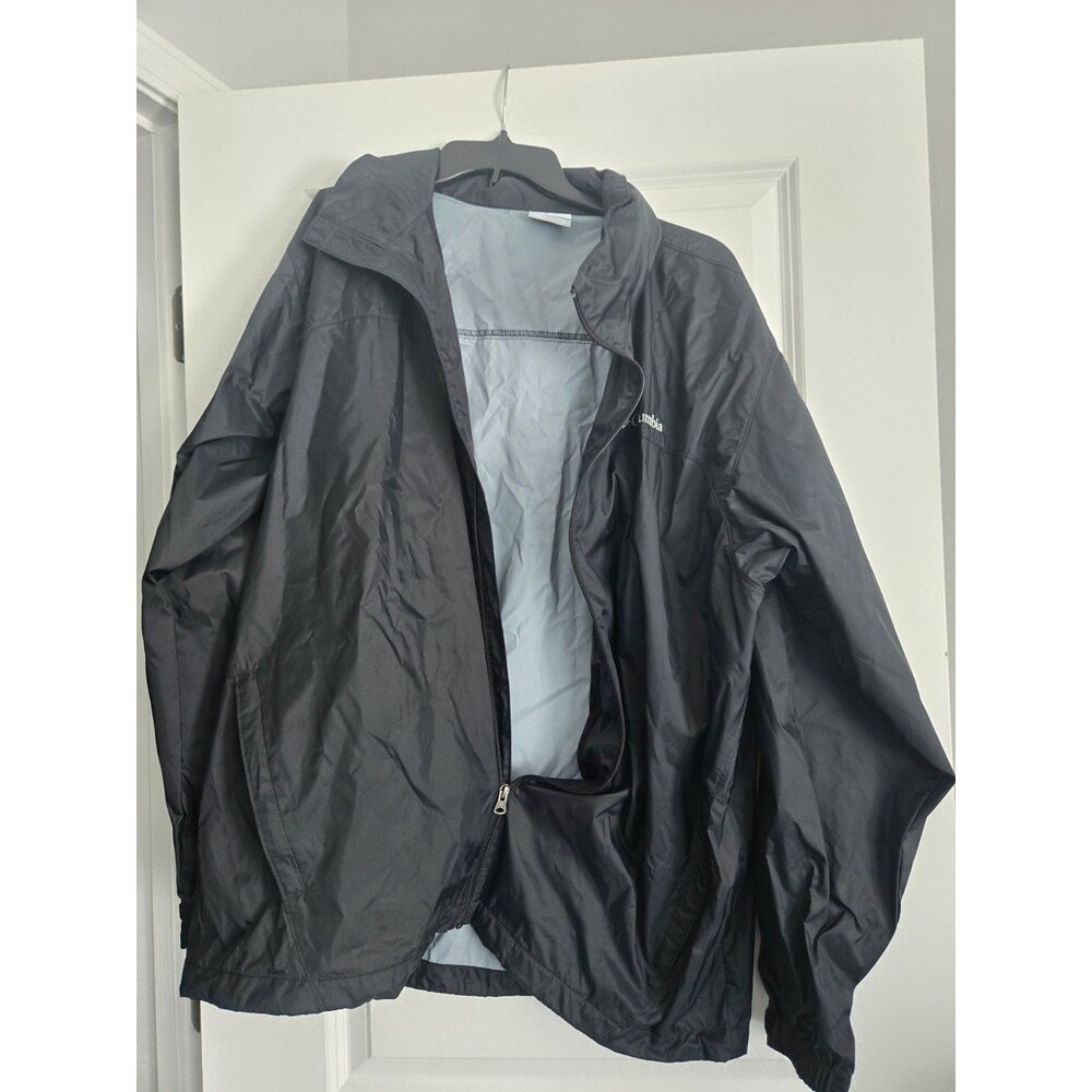 Columbia Mens Watertight Rain Jacket  with hood size large